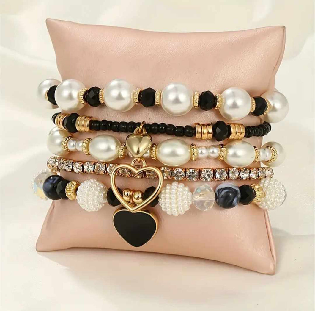 Black Bracelet-set